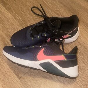 Nike Women Legend Essential 2 Training Shoes Sneakers CQ9545-401 Blue 8.5
